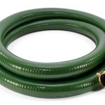 1240-2000-25 PVC Suction Hose Assembly, Green, 2" Male X Female NPSM, 65 psi Max Pressure, 25' Length, 2" ID-0